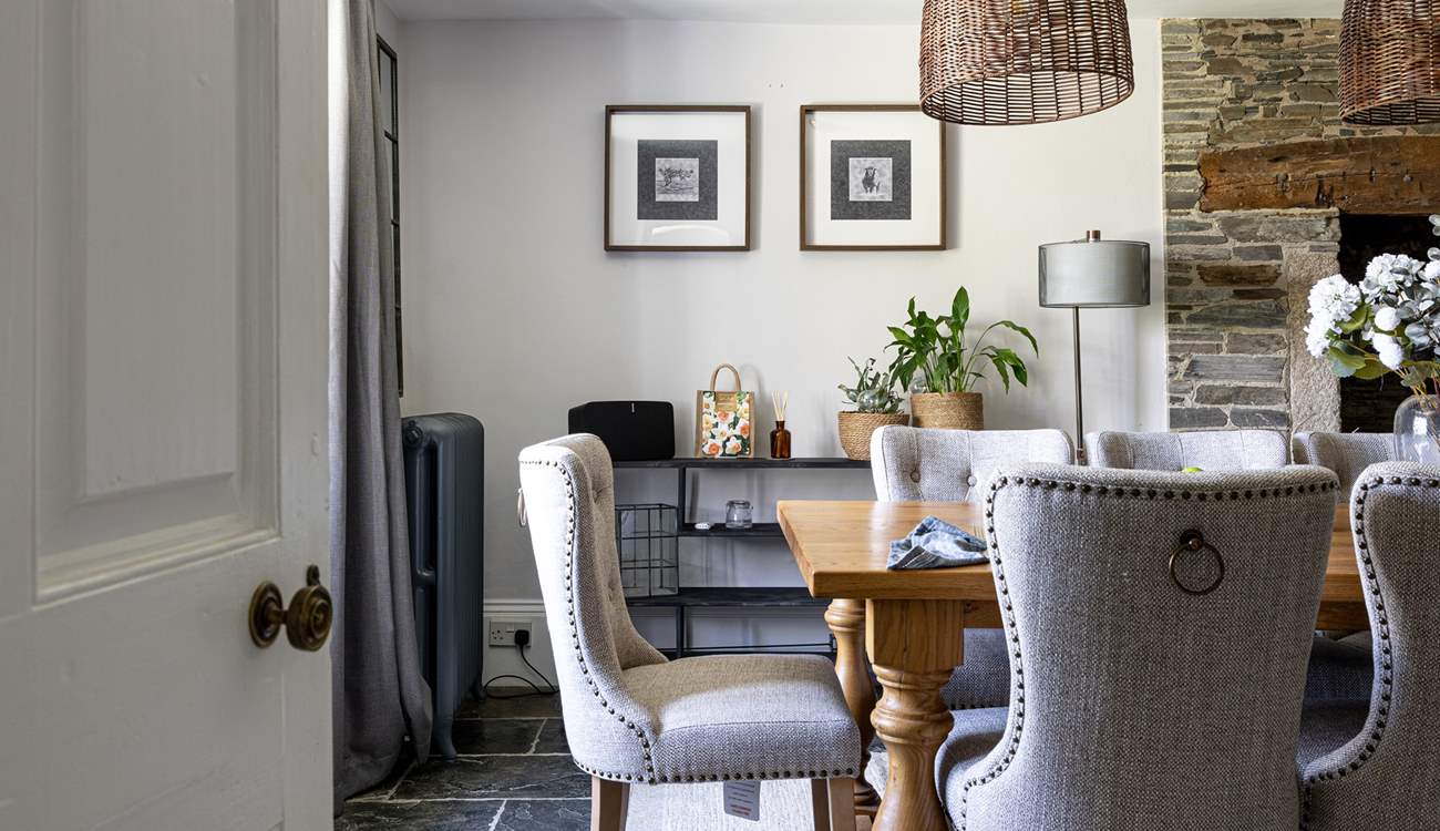 When everything marries together beautifully from textures to tones. 