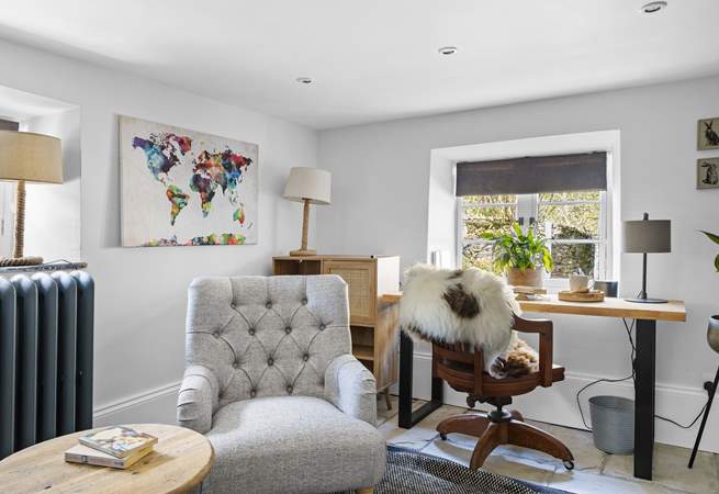 Time to find a quite spot to work or simply sit and read.