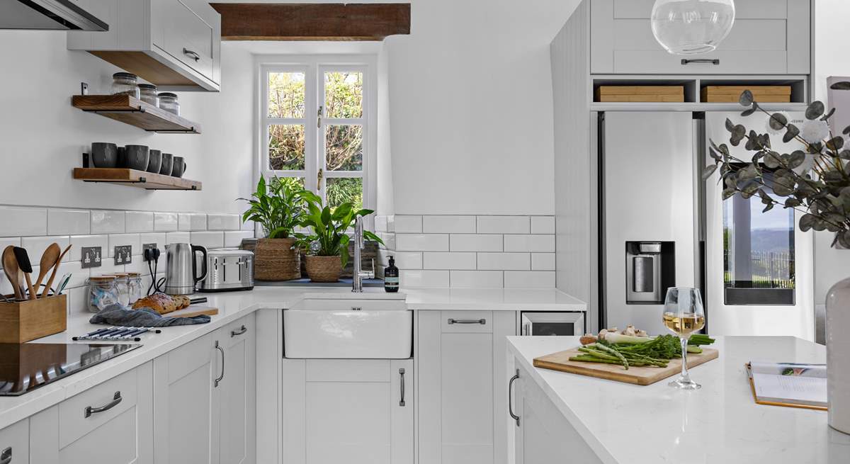 No expense has been spared in creating this space matching the quality of the main kitchen.