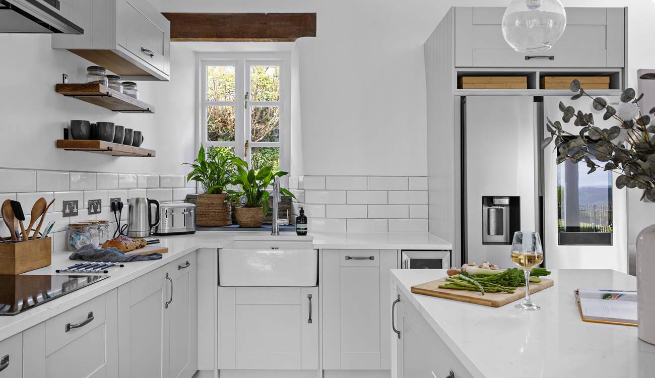 No expense has been spared in creating this space matching the quality of the main kitchen.