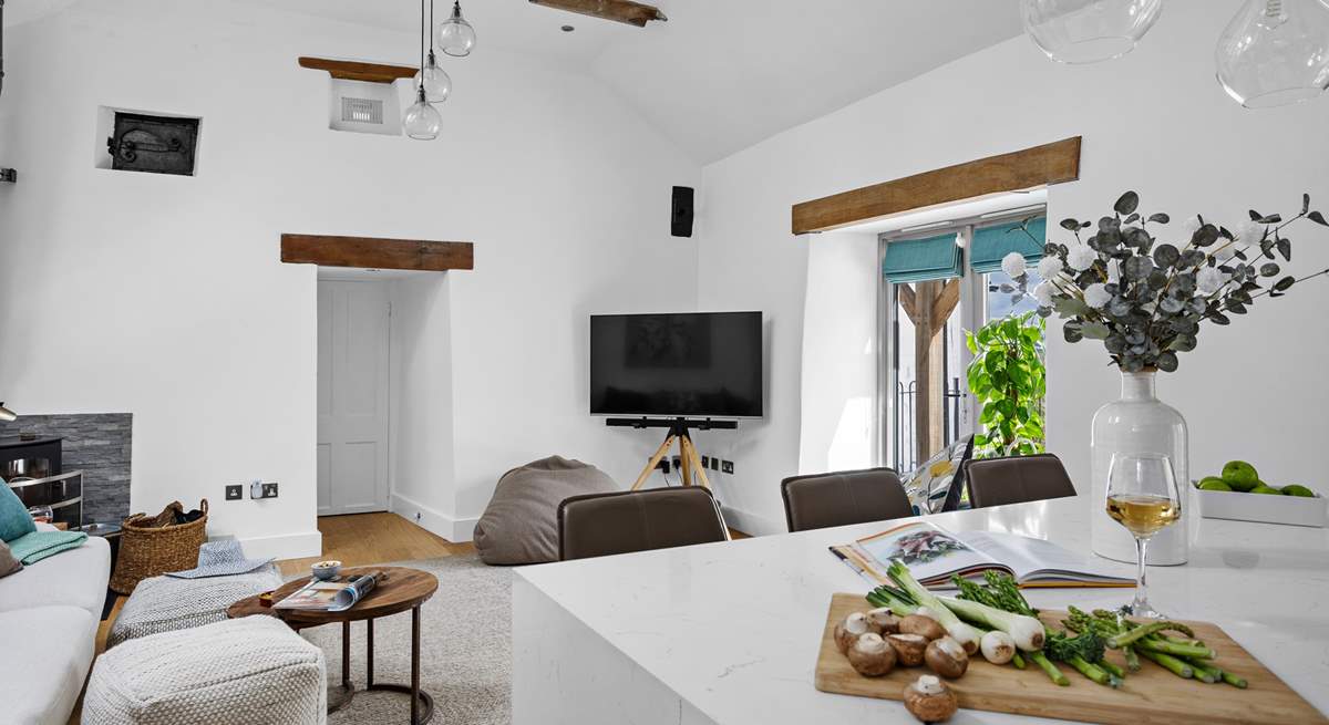 This room has a Smart TV making it the perfect spot for the children to sit whilst the family enjoy the terrace. 