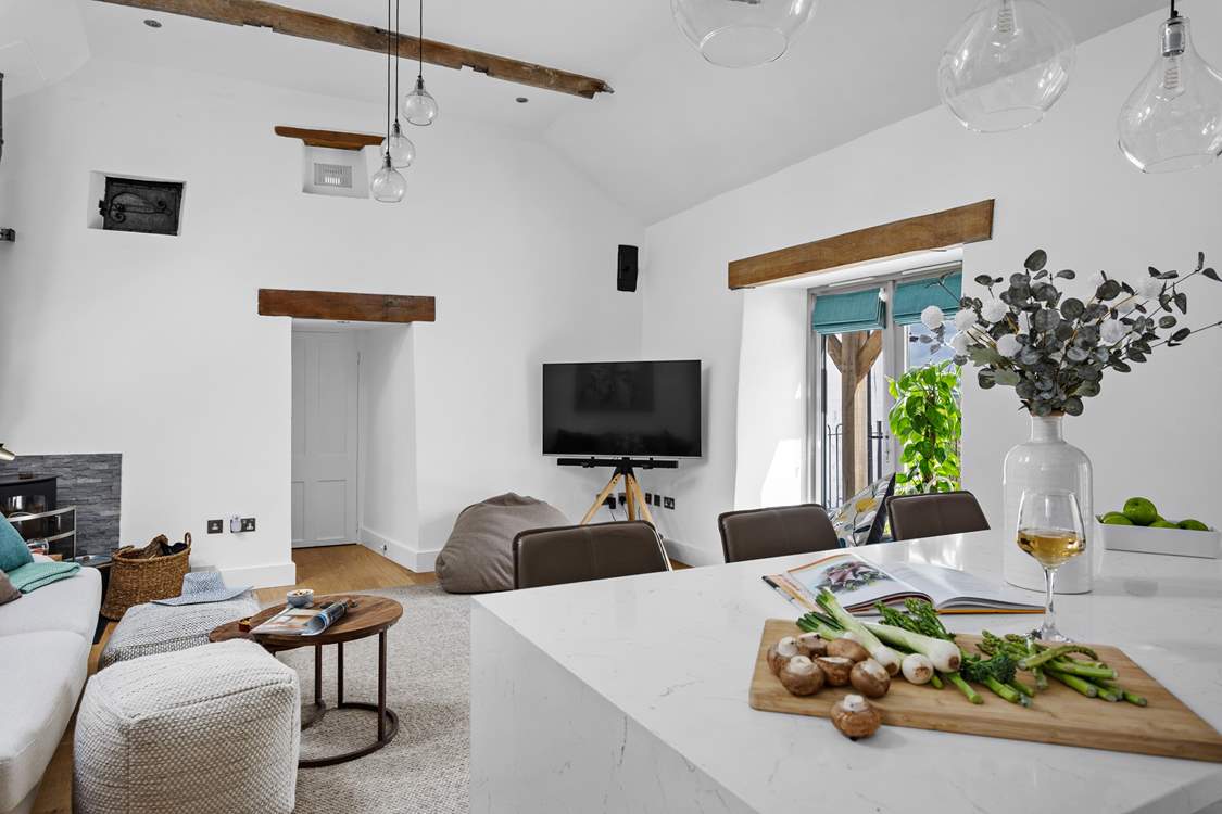 This room has a Smart TV making it the perfect spot for the children to sit whilst the family enjoy the terrace.