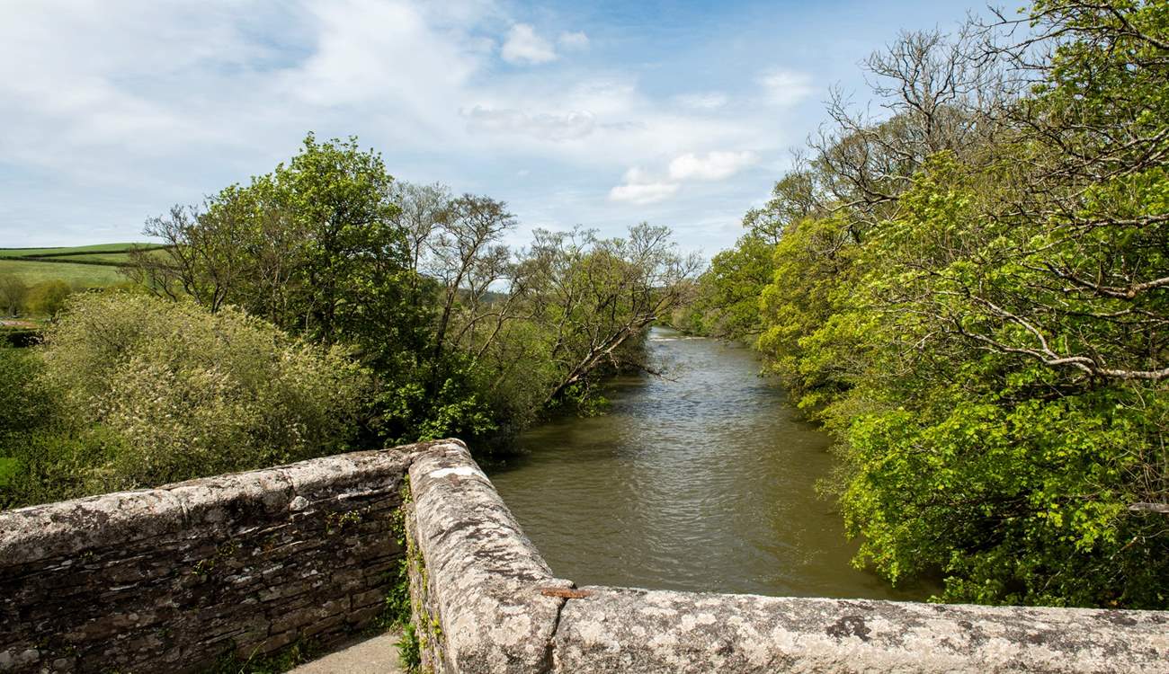 Just down the road is Horsebridge which crosses the River Tamar, the natural boundary between Devon and Cornwall.