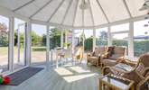 Relax in the conservatory with your morning coffee while listening to the birdsong. - Thumbnail Image