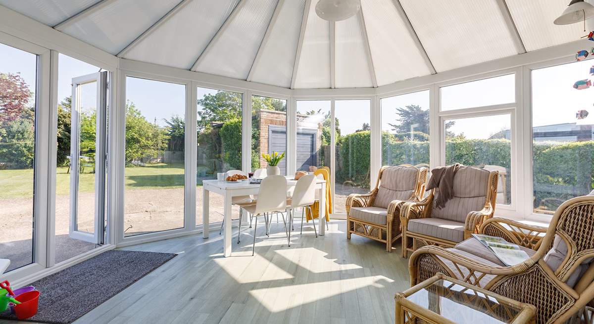 Relax in the conservatory with your morning coffee while listening to the birdsong.