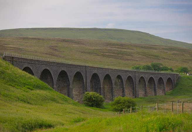 Dandry Mire Viaduct, you can see this from the cottage. 