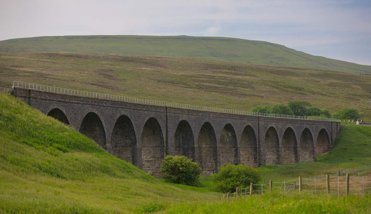 Dandry Mire Viaduct, you can see this from the cottage. 