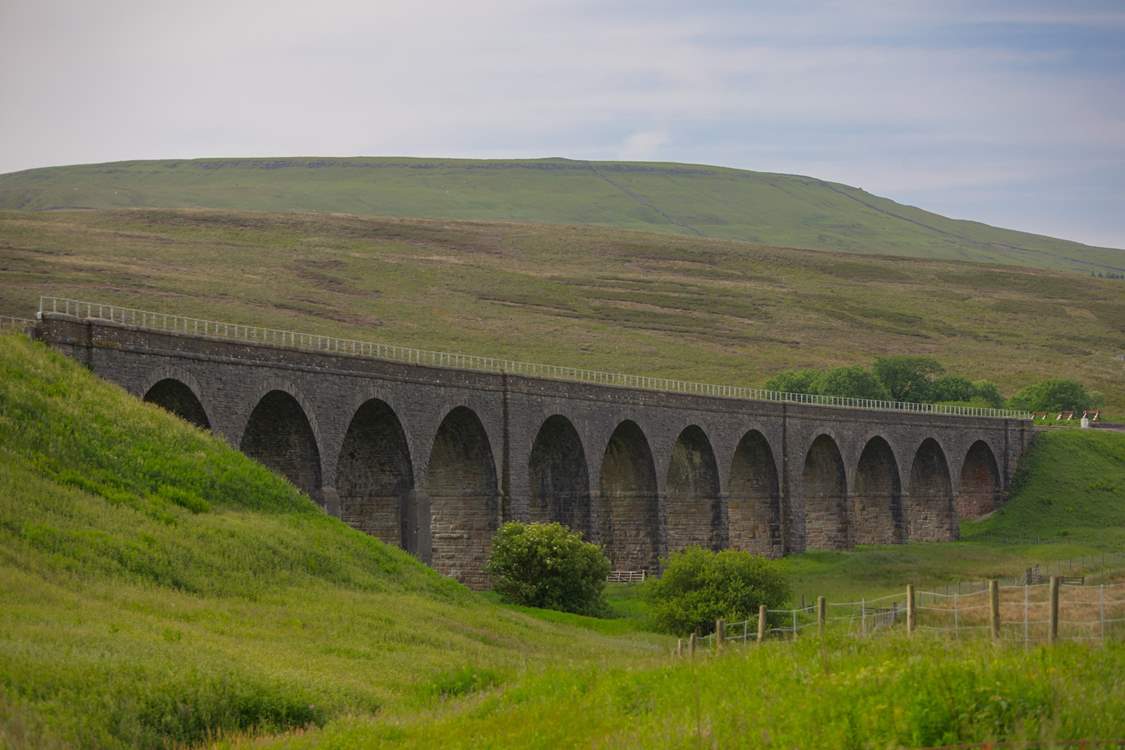Dandry Mire Viaduct, you can see this from the cottage.