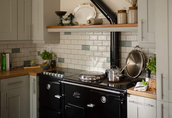 Super stylish kitchen.