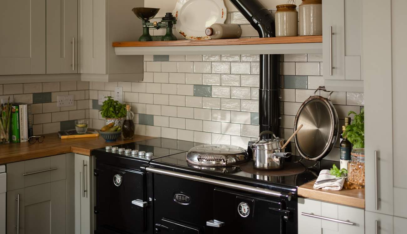 Super stylish kitchen.