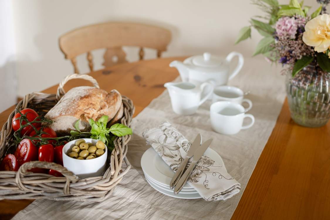There's lots of lovely local produce in Yorkshire.