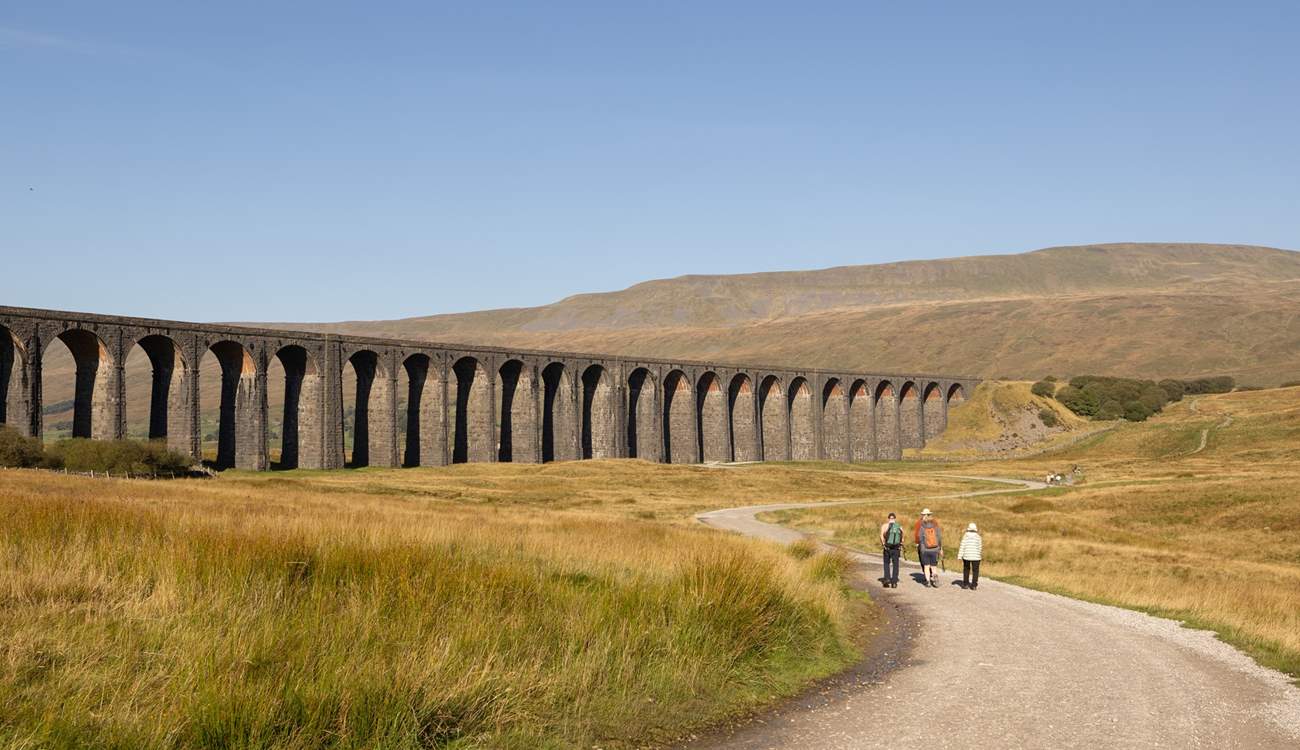 Taking a walk will give you a magnificent view of the viaduct.