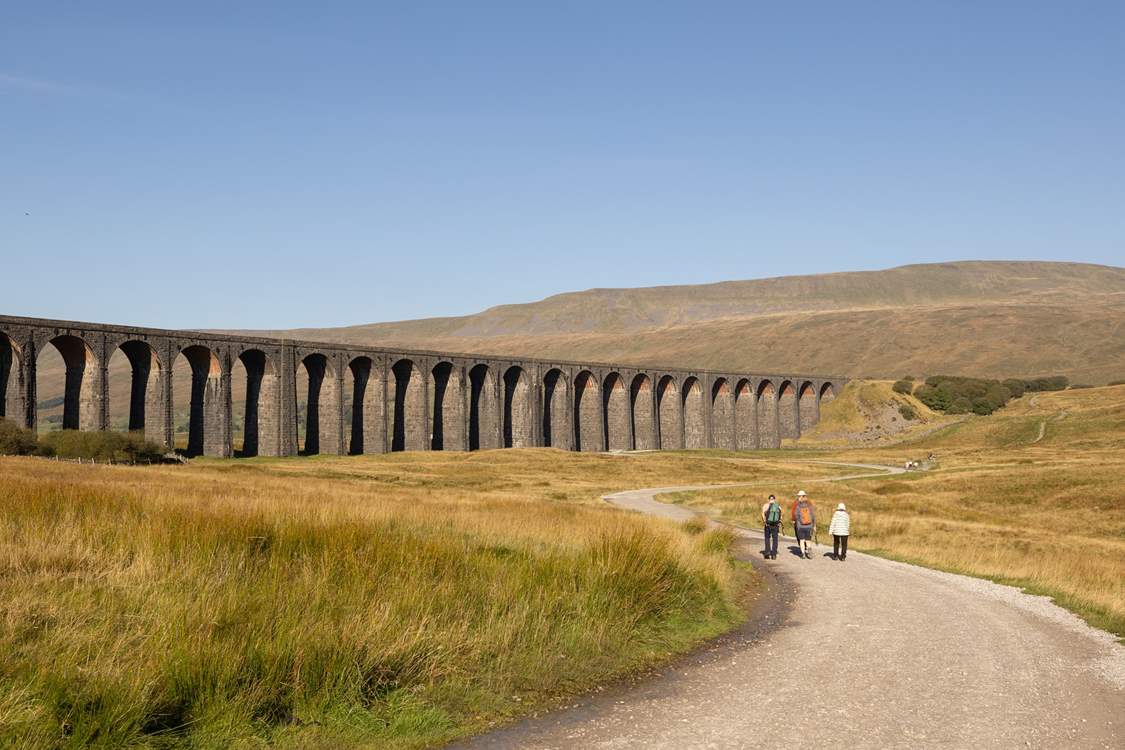 Taking a walk will give you a magnificent view of the viaduct.