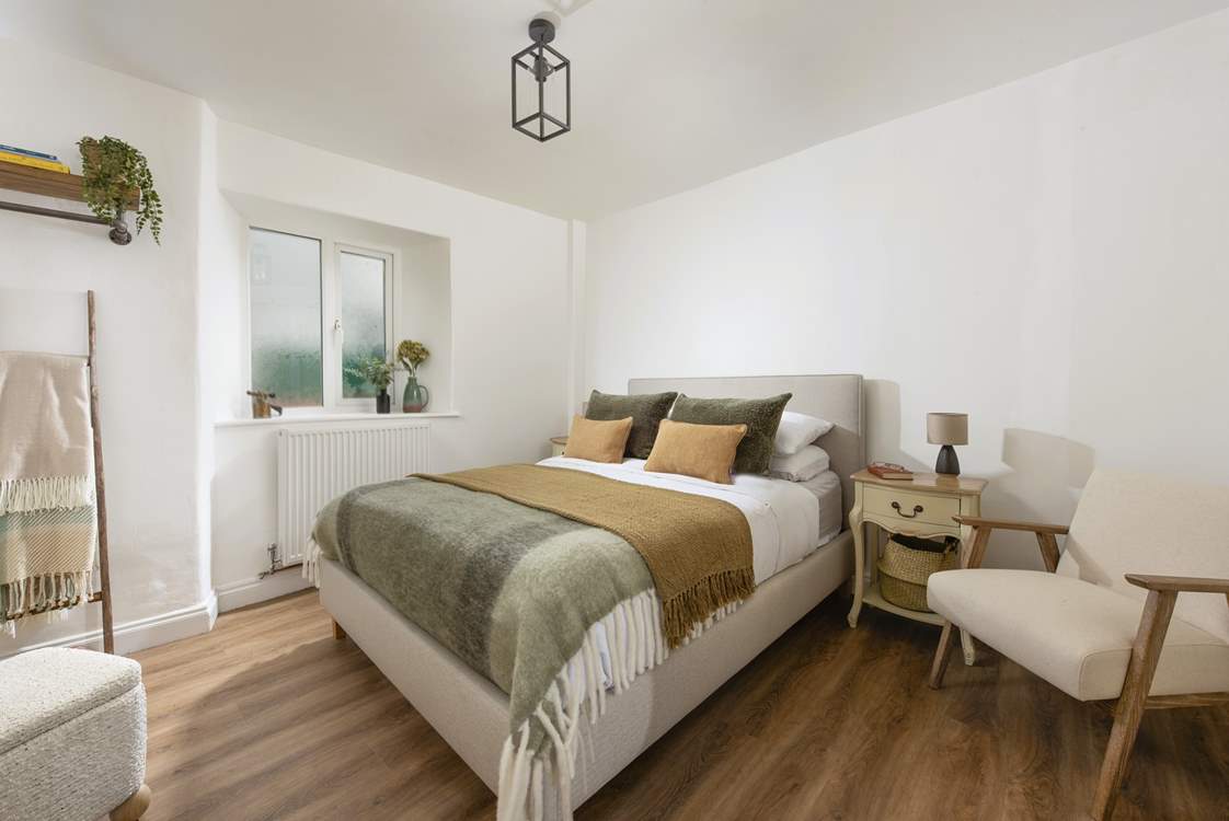 The bed is set to impress.