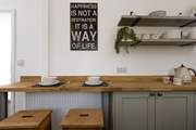 Pitch up at the breakfast-bar for holiday breakfasts.