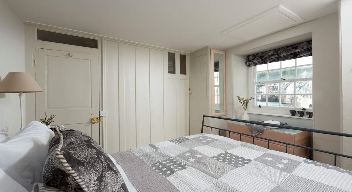 A super comfy double bed awaits the guests in bedroom 2.