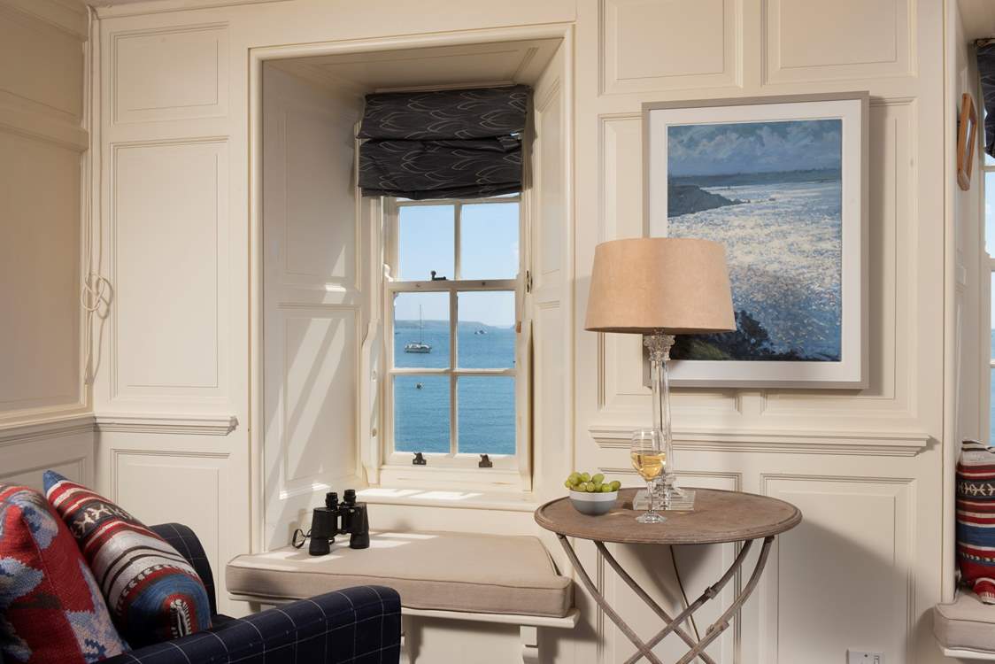 Pull up a pew, binoculars in hand and take a good look at the view.