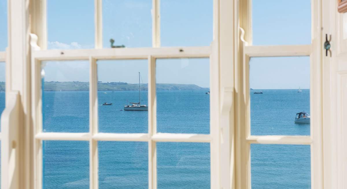 You'll never tire of the view.