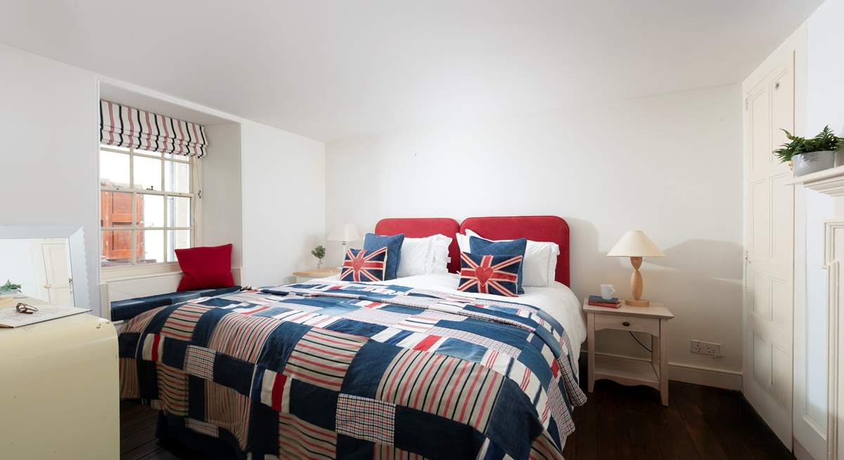 Bedroom 1, set on the ground floor, can be set up as twin beds or a super-king double, you simply have to decide.