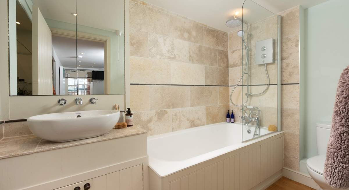 The family bathroom is situated on the ground floor.