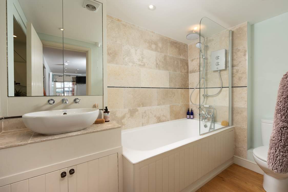 The family bathroom is situated on the ground floor.