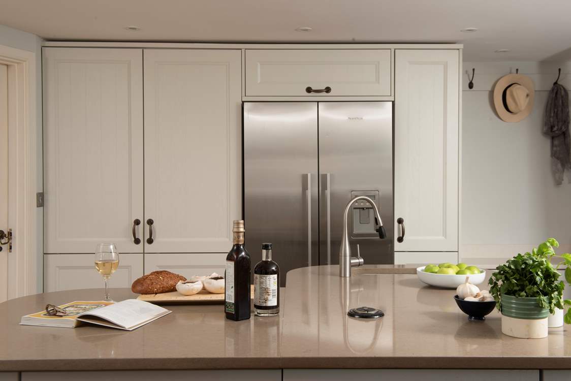 With the beach being so close, it's so easy to pop back for some refreshments.