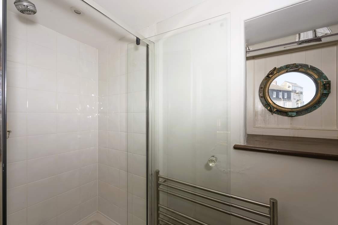 There's also a shower in the utility-room.