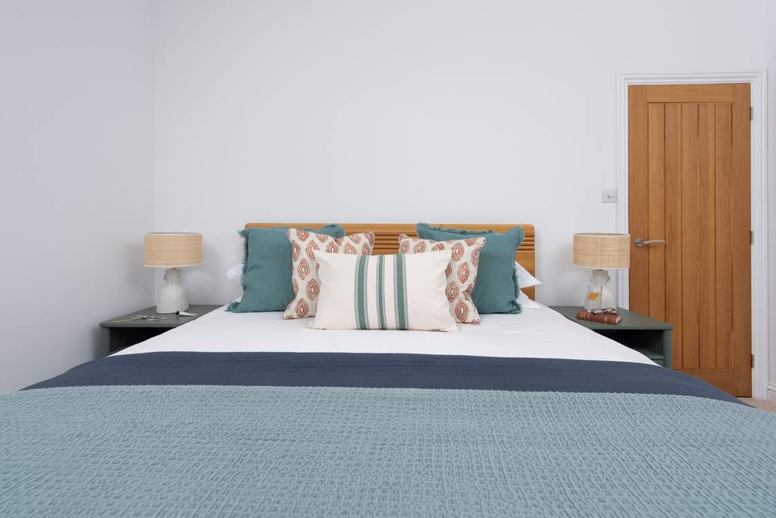 A comfy king-size bed is the order of the day.