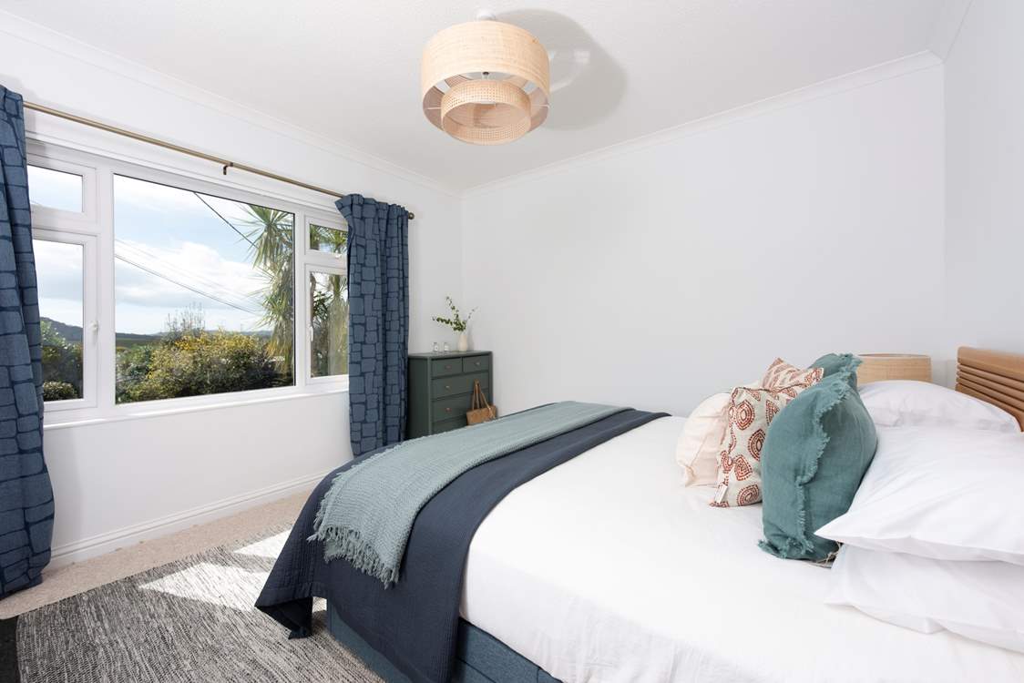 Bedroom 4 is wonderfully light and airy.