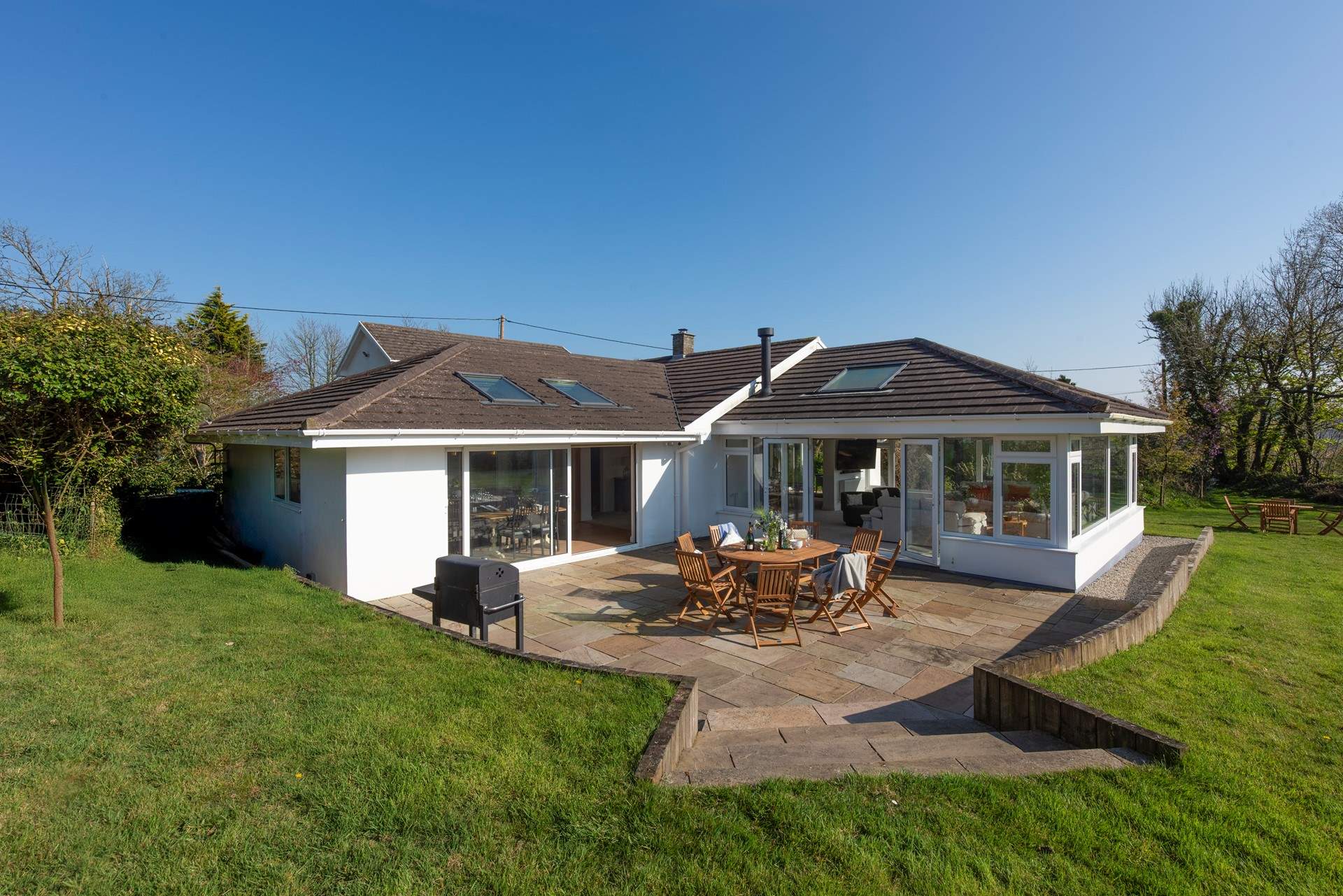 A wonderful place to sit out and soak up the best of the Cornish sunshine.