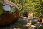 Nature cradles this dreamworthy cabin.