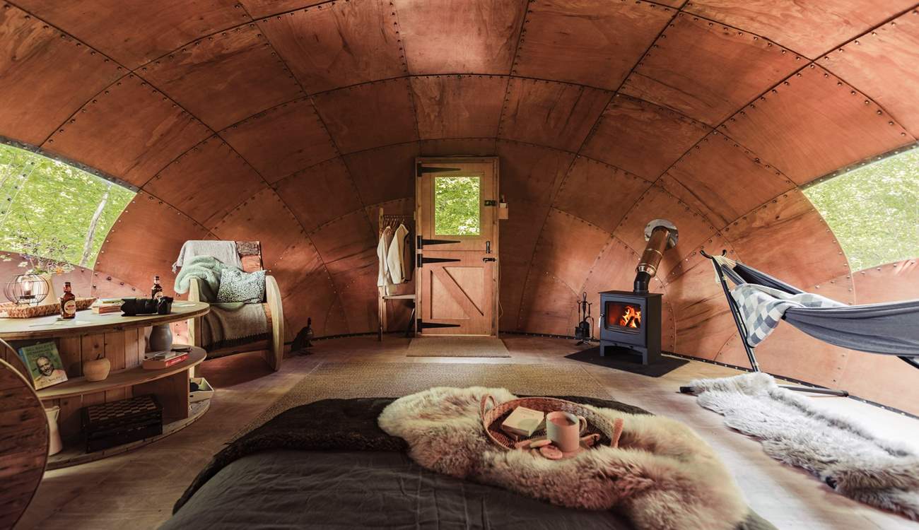 Step into a tranquil, Scandinavian-inspired space. 