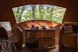 Soak up breathtaking views from your truffle. 