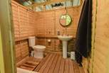 Complete with a personal shower room, WC, and sink.