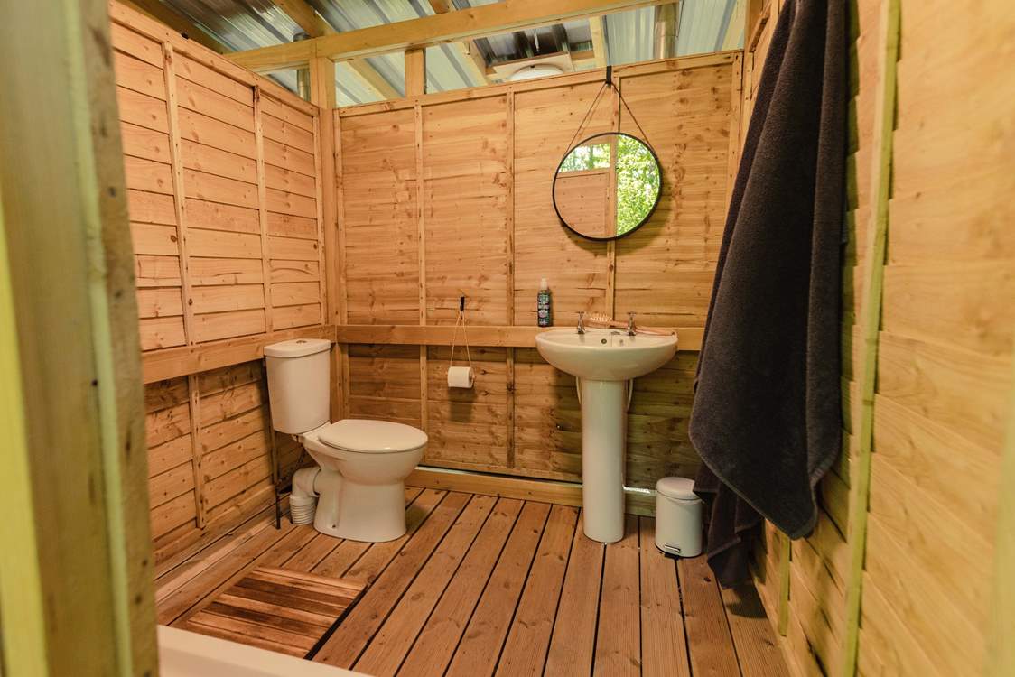 Complete with a personal shower room, WC, and sink.