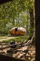 A dream cabin in the woods.