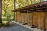 The main cabin houses facilities for Sun-Dapple.