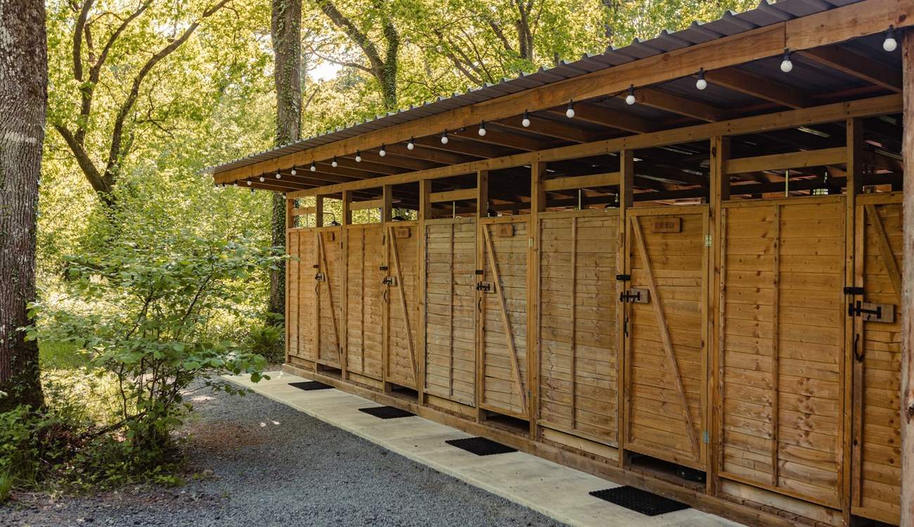 The main cabin houses facilities for Sun-Dapple.