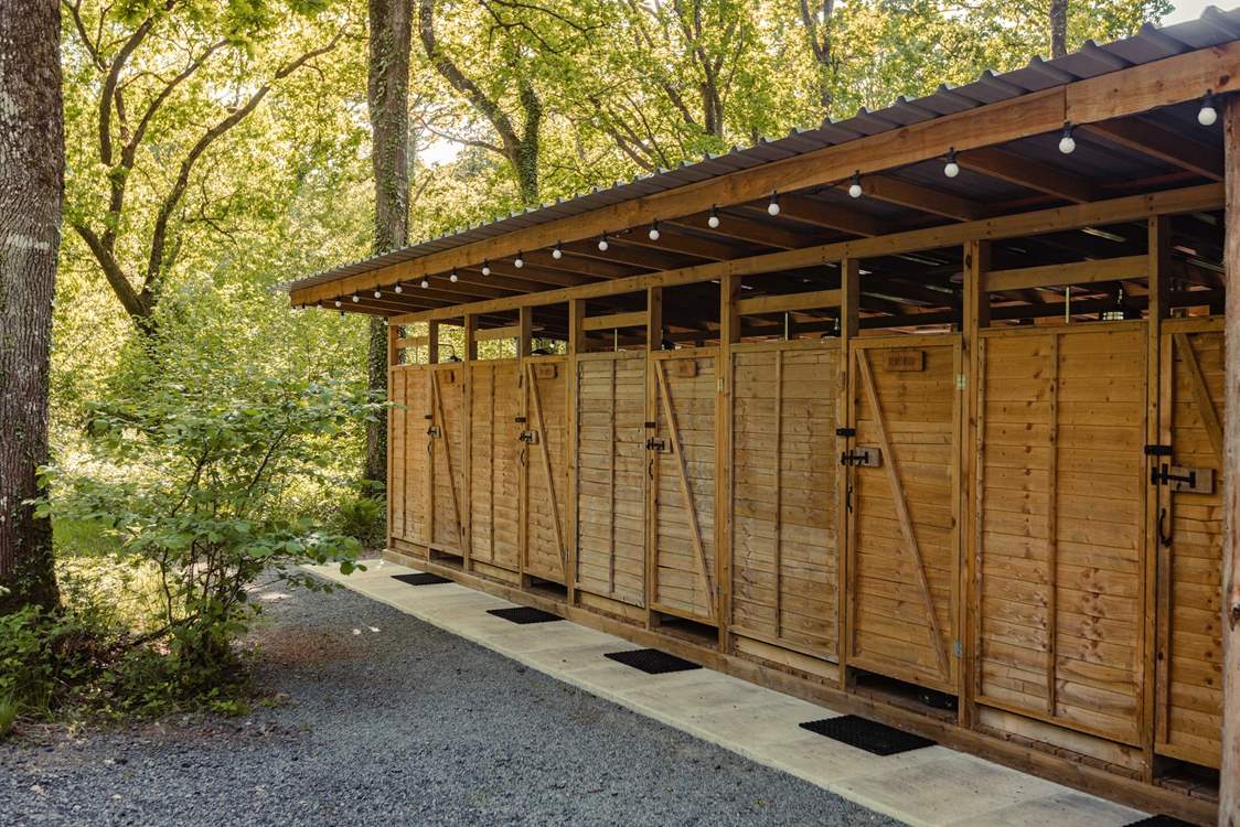 The main cabin houses facilities for Sun-Dapple.