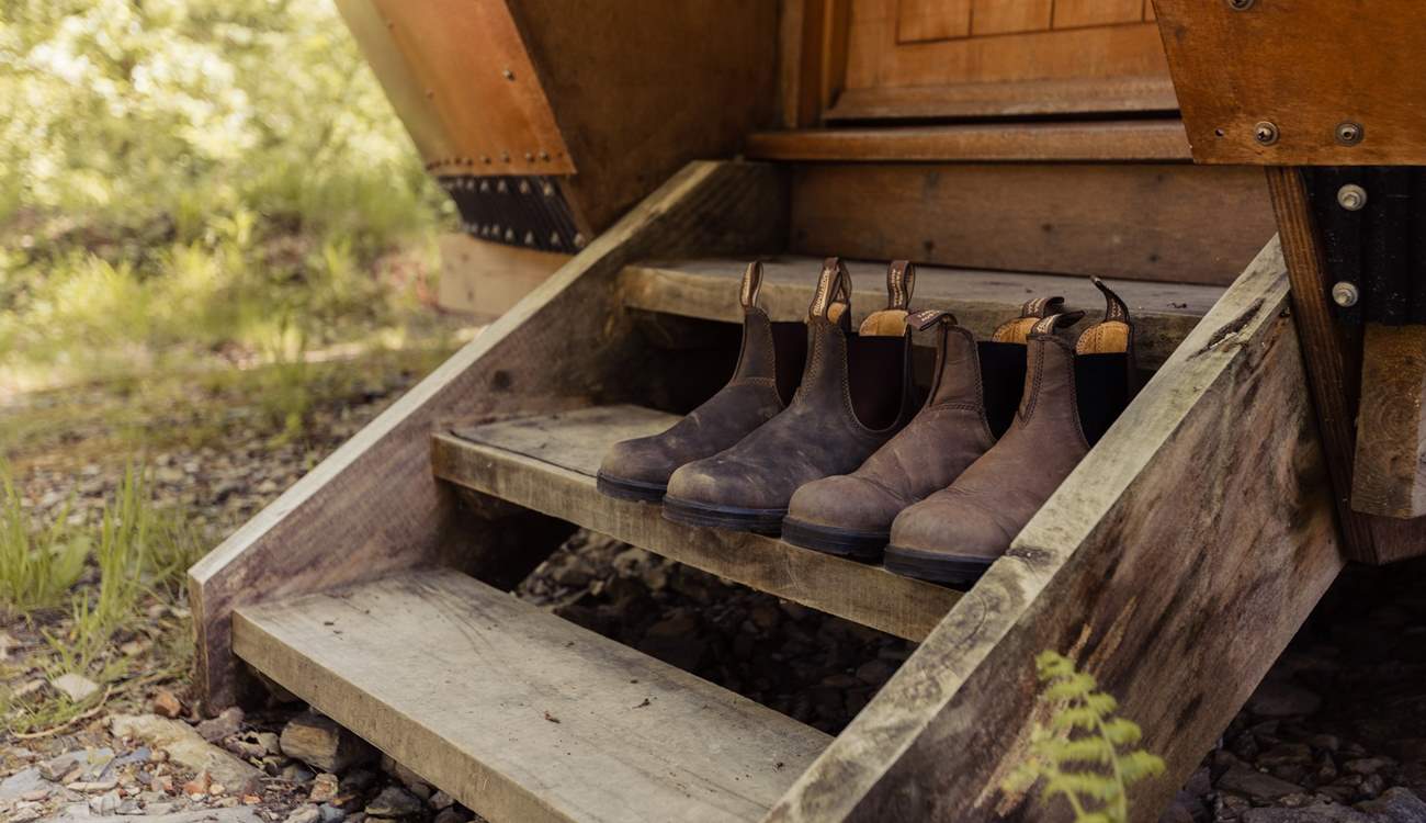 Kick off your boots and relax in your dreamy abode. 