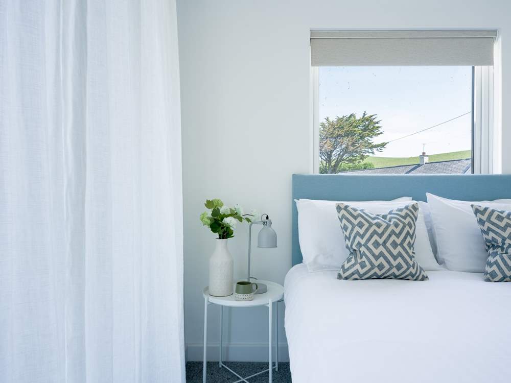 To the front you have the sea and to the back you have gorgeous rolling hills.