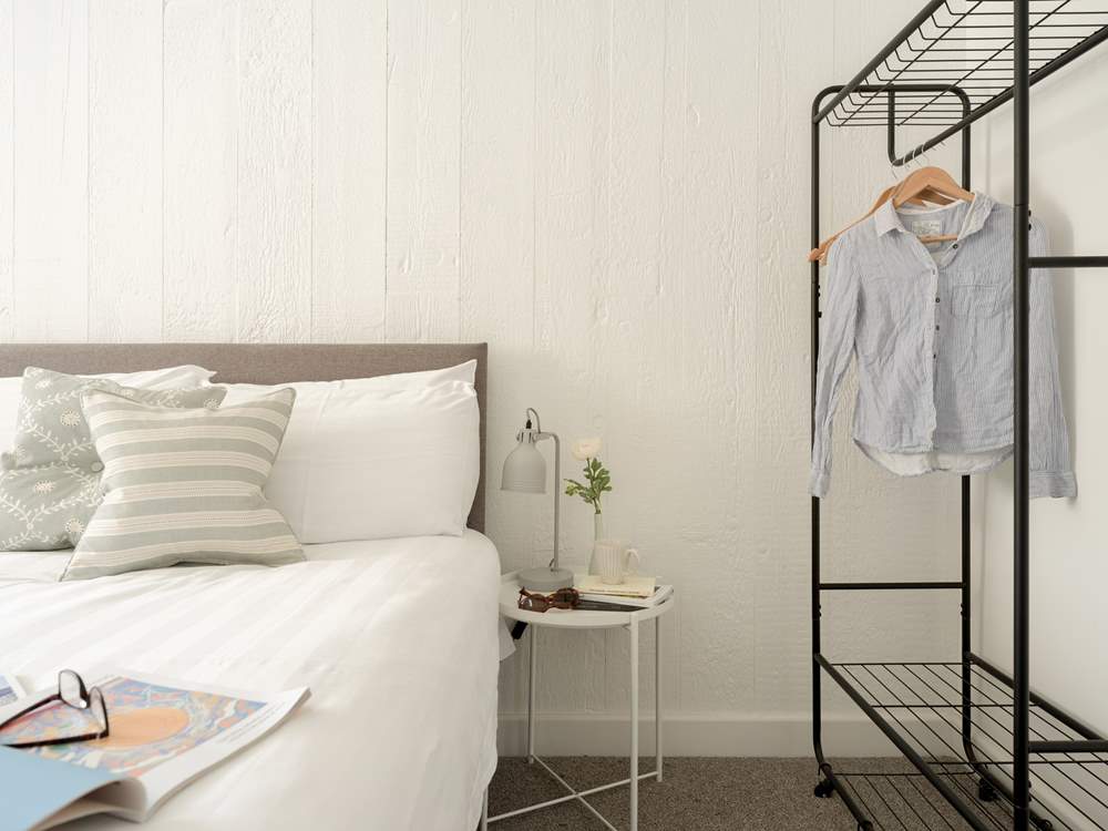 Bedroom 2 can be found sitting at the back of the apartment and boasts another en suite shower-room.