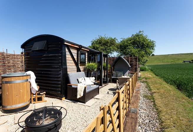 Say hello to Albie's Freight Train, a reclaimed railway carriage in the heart of North Yorkshire. 