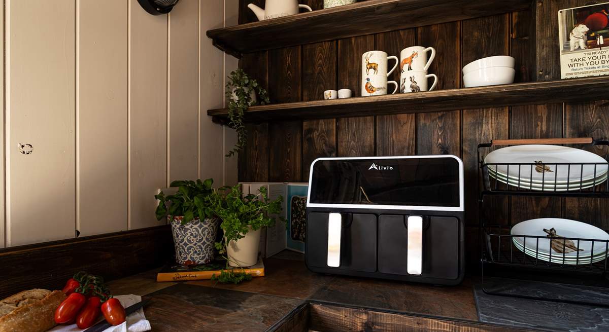 Including a double air fryer! 