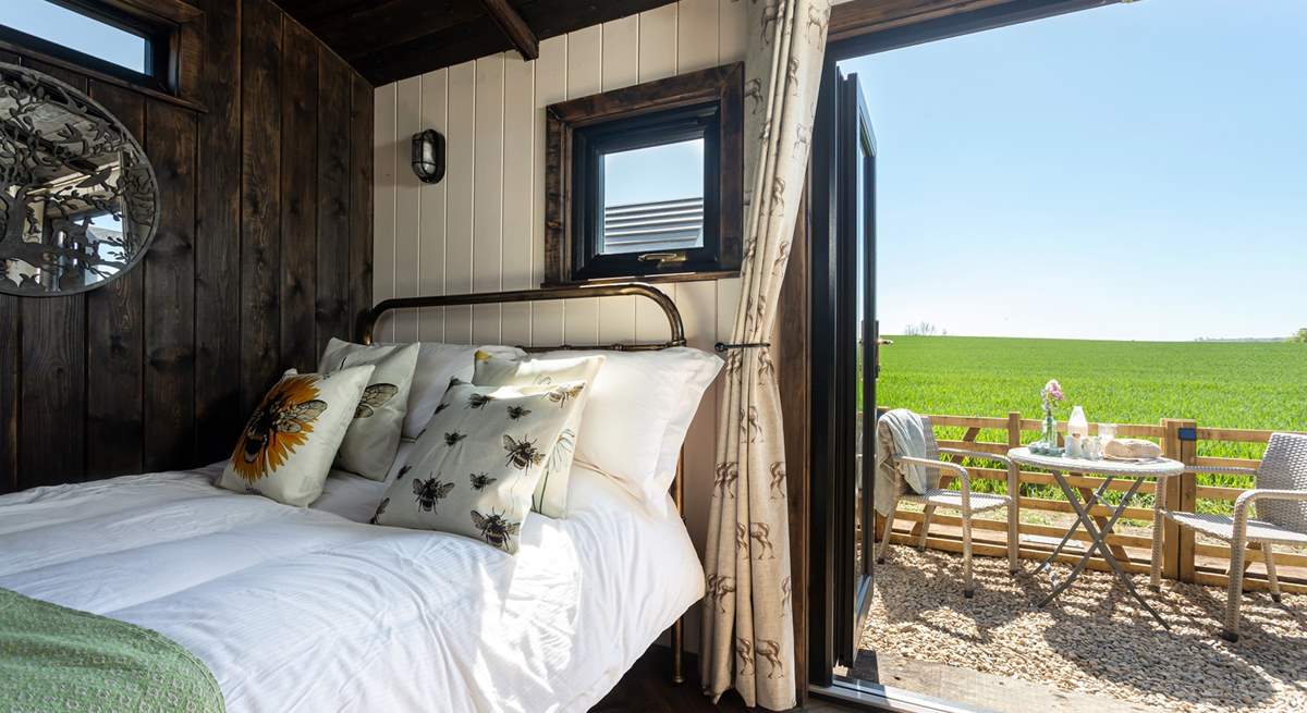 Enjoy slow mornings snuggled in bed, followed by fresh coffee in the sunshine. 