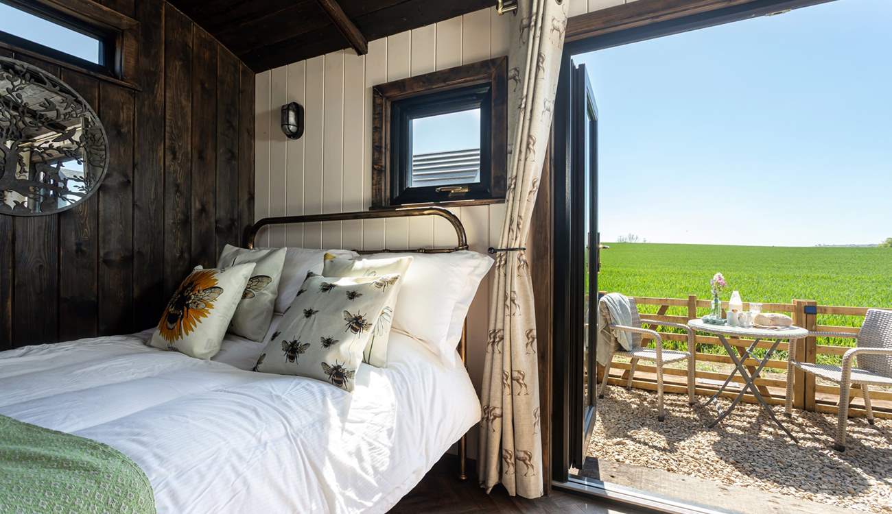 Enjoy slow mornings snuggled in bed, followed by fresh coffee in the sunshine. 