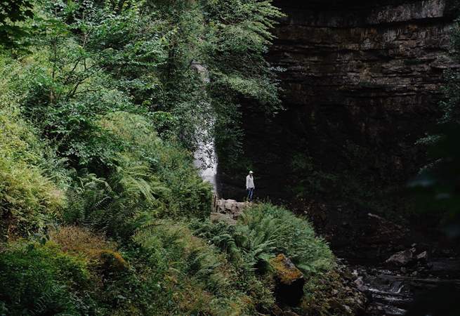 In under an hour, you can find Hardraw Force, England's largest single-drop waterfall. 