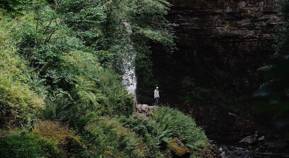 In under an hour, you can find Hardraw Force, England's largest single-drop waterfall. 