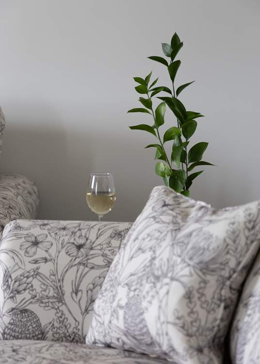 Chill out and relax with some local Cornish wine.