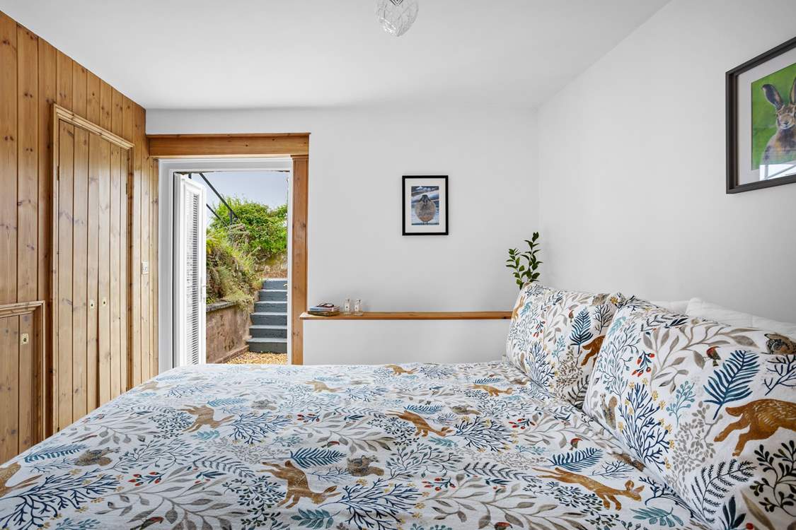 From the bedroom you can access the sunken courtyard, ideal for that morning cuppa al fresco style.